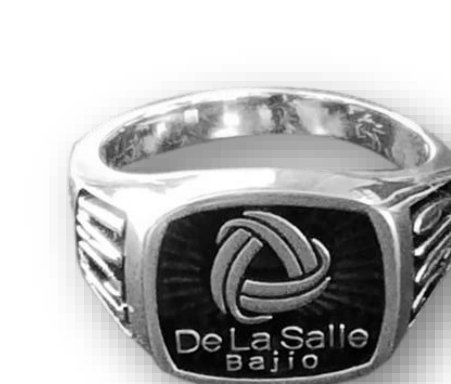 Anillo de graduación — modelo Sencillo