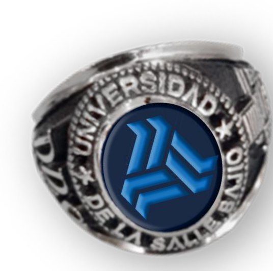 Anillo de graduación — modelo Zafiro