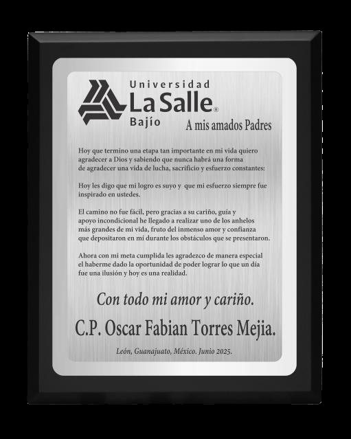 Carta de agradecimiento