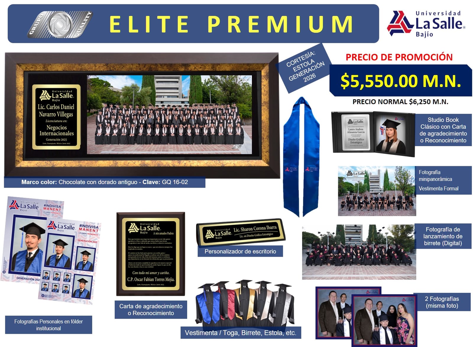 Paquete Elite Premium — La Salle Bajío