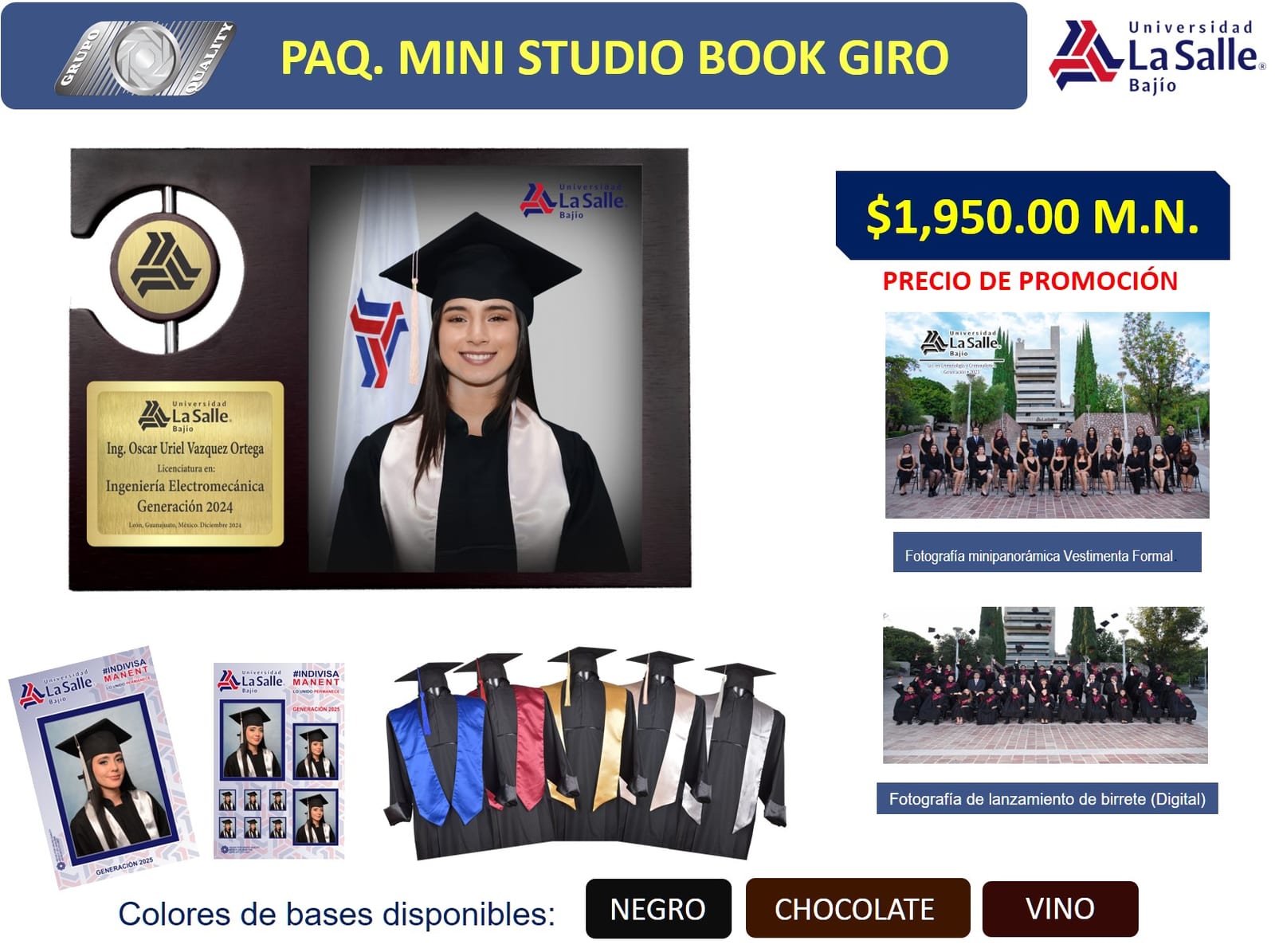 Paquete Mini Studio Book Giro — La Salle Bajío