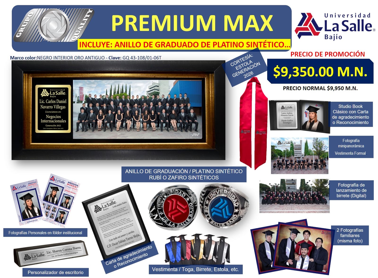 Paquete Premium Max — La Salle Bajío